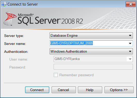 Instalacja Microsoft SQL Server 2008 R2 Express z płyty Optivum 5/6 5. Zamknij program SQL Server Configuration Manager.