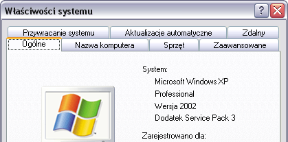 20 7. Informacje dodatkowe Jak sprawdzić wersję systemu Windows Aby sprawdzić wersję systemu Windows należy na pulpicie (lub w menu START)