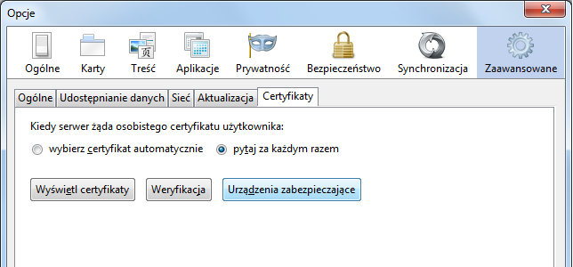 Instalacja i konfiguracja oprogramowania IDProtect Client oraz Athena ASEDrive III umożliwi korzystanie na stanowisku z kart kryptograficznych Athena IDProtect DuO. 3.5.