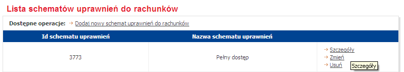 Szczegółowe postępowanie dotyczące udostępniania wybranych usług Uruchomienie usługi Wyciągi Możliwość pobierania wyciągów elektronicznych w ipko biznes związana jest z odpowiednimi uprawnieniami