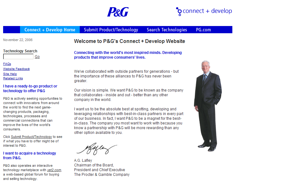 Procter & Gamble: Connect &