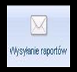 - Wysyła raport, jako załącznik MHT przez e-mail - Zapisuje rozkład stworzonych raportów jako nową definicję raportu - Powrót z analizy drill through do podstawowego widoku raportu (aktywny tylko w