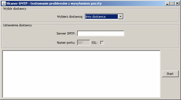 Instrukcja uŝytkownika narzędzia Skaner SMTP TP W związku z wprowadzeniem dodatkowego profilu dla usługi "Bezpieczny Dostęp", który ogranicza komunikację i wpływa na funkcjonowanie poczty