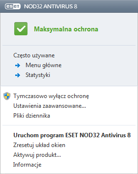 4.5.3 Ukryte okna powiadomień Jeśli dla dowolnego okna powiadomienia (alertu), które było już wcześniej wyświetlane, zostanie wybrana opcja Nie wyświetlaj ponownie tego komunikatu, dane okno zostanie