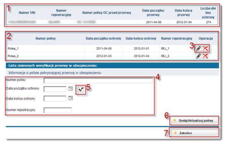 System wykrywania nieubezpieczonych Współpraca z Zakładami Ubezpieczeń w celu podniesienia jakości danych w bazie OI UFG i stopnia zasadności wezwań do uiszczenia opłaty karnej 800 tys.