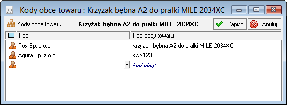 Podręcznik użytkownika Sage Symfonia Handel (Sprzedaż) 51 Upusty Indywidualne Po wybraniu tego polecenia otwiera się okno, w którym można definiować indywidualne ceny lub upusty dla konkretnego