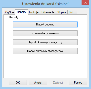 Podręcznik użytkownika Sage Symfonia Handel (Sprzedaż) 70 Rys. 45 Okno dodawania drukarki fiskalnej. Usuń - Umożliwia usunięcie drukarki z listy wyboru.