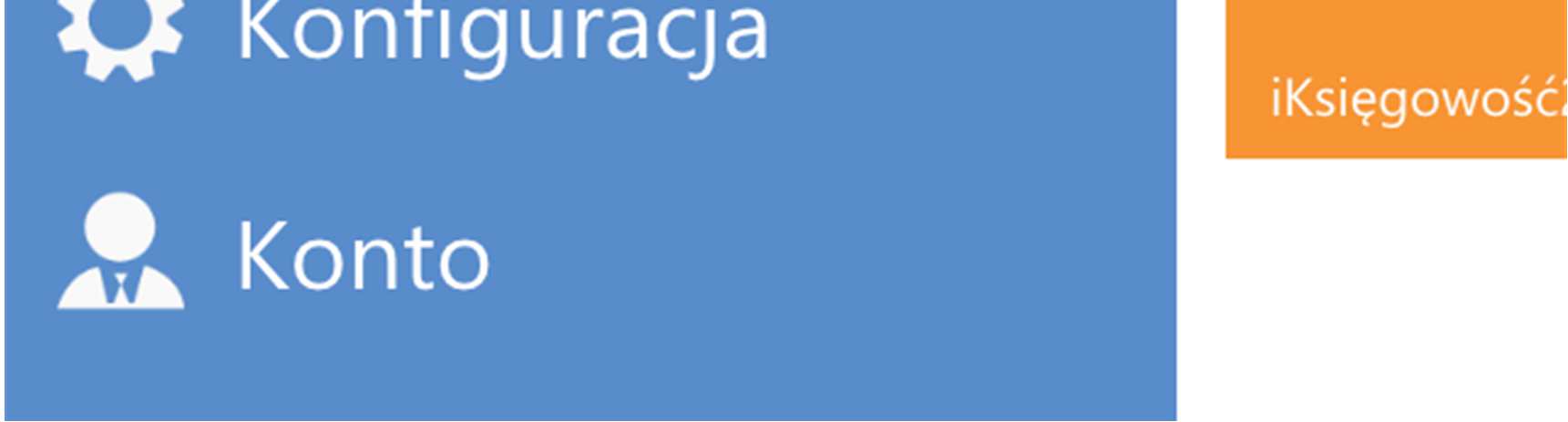 Przycisk służy do rozwijania Menu z boku ekranu.