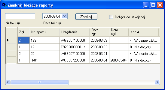 2.2. Wysyłanie Rozliczenia. 2.2.1.