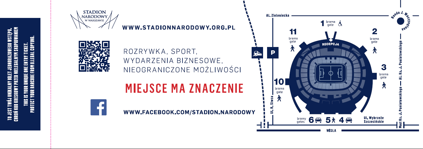 Prezentacja Power Point Powierzchnia reklamowa na zaproszeniach/biletach