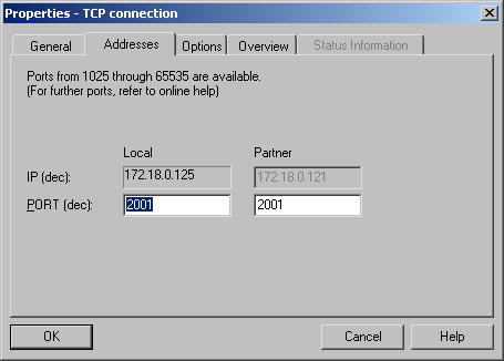 2. Definicja połączenia Zdefinować połączenie TCP connection,