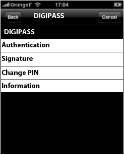 Token SIM Toolkit SIM Toolkitmenu
