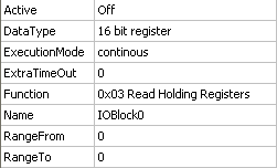 4. Właściwy blok danych wraz z określoną funkcją można wybrać wprost z menu folderu IOBlocks Blok danych można zdefiniować również ręcznie wybierając ModbusxxxIOBlock.