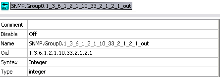 W drzewie konfiguracyjnym modułu SNMP dodajemy do IOBlocks nowy blok wejść wyjść. Klikamy prawym klawiszem na IOBlocks i dodajemy Group.