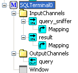 Active Parametr Wartość moduł wyłączony ErrorMessages LinesInBuffer Mode Name Responses SniffedQueries TypedQueries moduł włączony kolor lini, w których opisany jest błąd ilość lini w terminalu Tryb