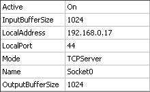 IPSocket Moduł umożliwia tworzenie połączeń opartych na protokole TCP/IP pomiędzy komputerami z sieci.