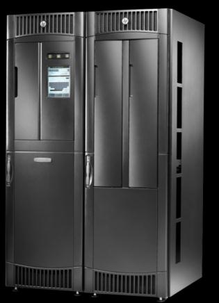 Biblioteki HP ESL G3 Scales from 100 to over 7104 slots 1 to 96 LTO-6 /LTO-5/LTO-4 tape drives Up to 44.4 PB compressed (2.5:1) storage wit LTO6 1.4 TB/h per LTO6 drive (compressed 2.