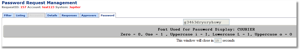 Workflow wniosek o hasło Initiate password request Enter date/time/duration/reason Enter password Date/Time/Duration/Reason is needed Code/Request Reason as