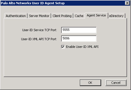 Konfiguracja zabezpieczeń Palo Alto Networks Konfiguracja Agenta do współpracy z zewnętrznym systemem