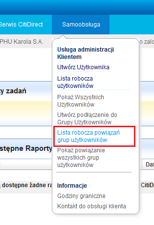 Zatwierdź nadanie uprawnień klikając przycisk Zatwierdź rekord zostanie przesłany do autoryzacji.