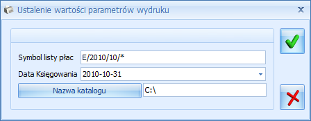 Podręcznik Użytkownika systemu Comarch OPT!MA Str. 115 Wyświetlić okno Listy płac, Podnieść formularz listy płac.