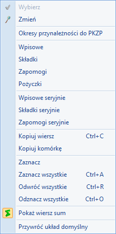 Podręcznik Użytkownika systemu Comarch OPT!MA Str. 187 Rys.