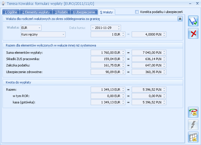 Podręcznik Użytkownika systemu Comarch OPT!MA Str. 201 Rys.