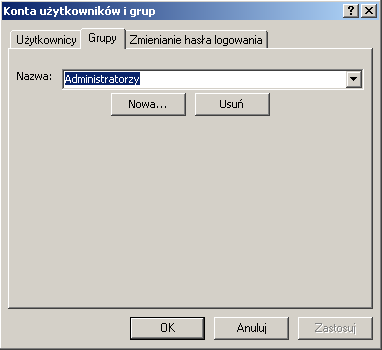 Użytkownicy i grupy