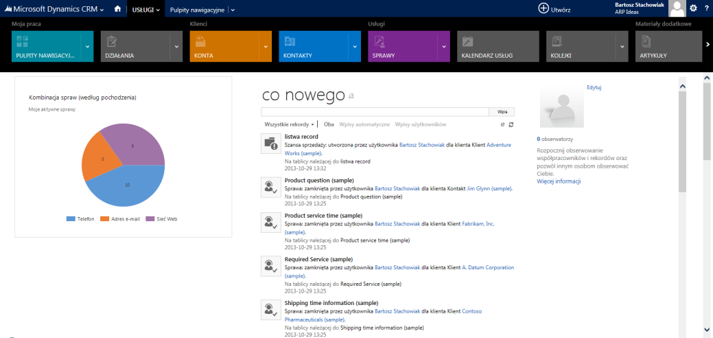 System CRM pozwala na oszczędność czasu dzięki łatwym w obsłudze narzędziom do planowania usług i zasobów wymaganych do skutecznego obsługiwania klientów.