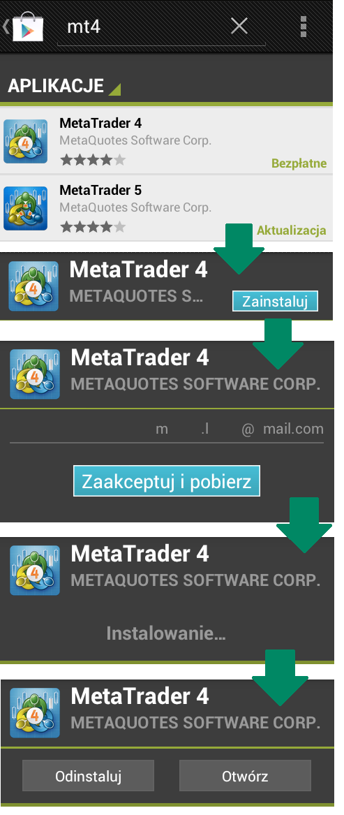 S t r o n a 3 I) Pierwsze kroki Platforma BOSSAFX jest częścią systemu BOSSAFX. Platforma instalowana jest na urządzeniach klasy tablet działających w środowisku systemu Android.