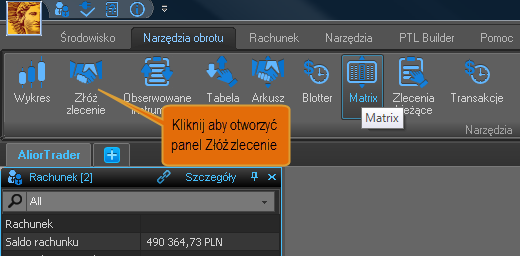 Wiemy już w jaki sposób dokować panele. Teraz rozstawimy pozostałe panele, które będą niezbędne podczas handlu.
