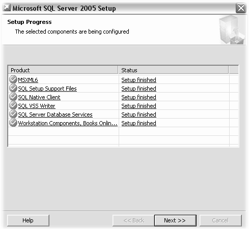Jak ręcznie utworzyć instancję EAUDYTORINSTACE na SQL Serwerze 2005 14. Ready to install.