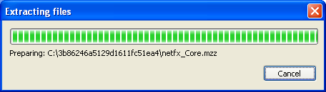 Rysunek 3: Komunikat o braku aplikacji Microsoft Windows Installer 4.5. Kliknij w link koloru niebieskiego http://go.microsoft.com/fwlink/?
