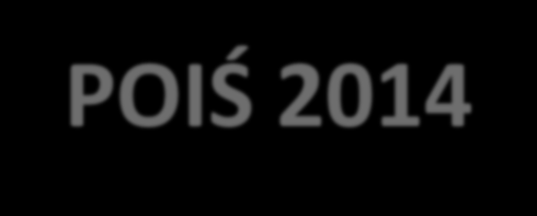 GOSPODARKA NISKOEMISYJNA POIŚ 2014-2020 1.