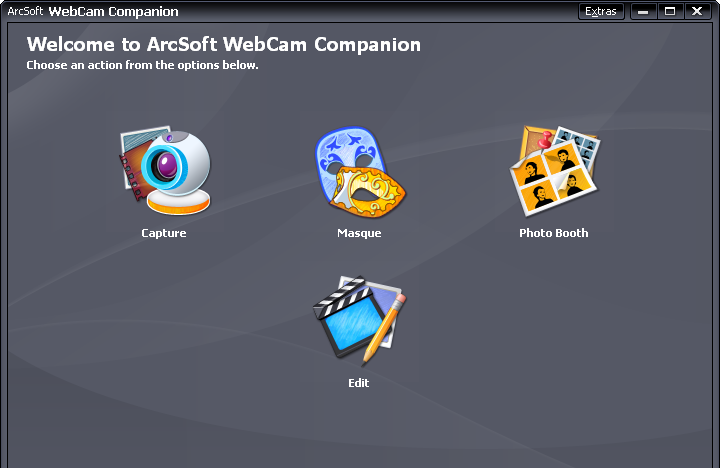 Korzystanie z programu WebCam Companion 3 "WebCam Companion 3" składa się z czterech opisanych poniżej modułów, pozwalających maksymalnie wykorzystać możliwości oferowane przez kamerę internetową.