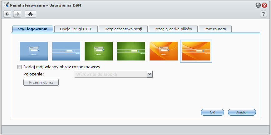Rozdział Modyfikowanie ustawień systemu Rozdział 3: 3 Po nawiązaniu połączenia z programem Synology DiskStation Manager (DSM) i uzyskaniu informacji na temat sposobu uzyskiwania dostępu do jego