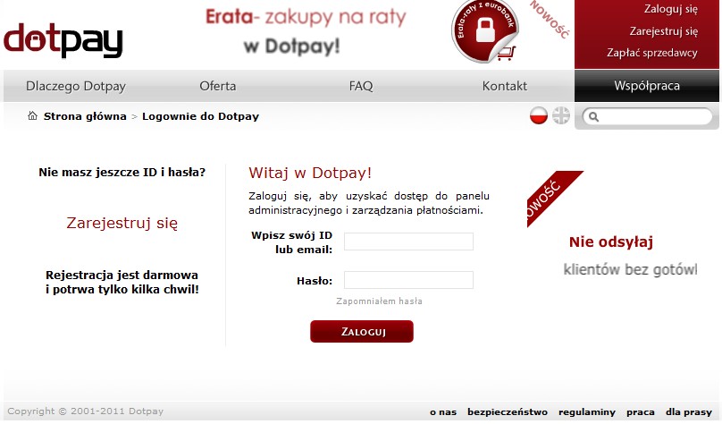 Strona 12 Konfiguracje systemów płatności Do pełnej funkcjonalności systemu rezerwacji online w