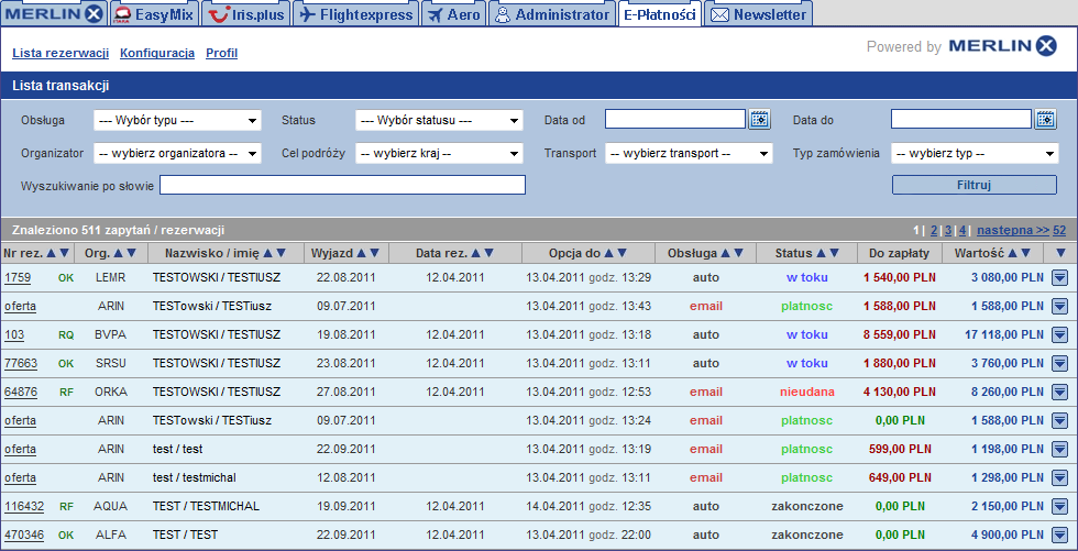 Strona 6 Elementy systemu od strony Agenta Panel Agenta.