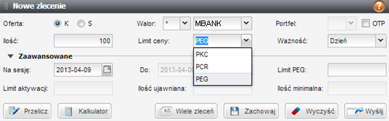 Limit przekracza dopuszczalne odchylenie od ostatniego kursu limit zlecenia znacząco odbiega od ostatniego kursu rynkowego.