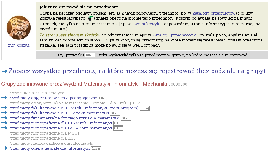 Tura faworyzowana. W turze faworyzowanej prośby studentów rozpatrywane są z uwzględnieniem ich pozycji w rankingu. Ranking studentów może być ułożony na podstawie dotychczasowych osiągnięć w nauce np.