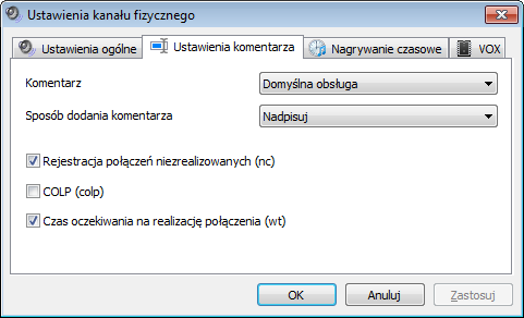 Integracja rejestratorów TRX z Cisco Unified Communications Manager zowego określony w konfiguracji podstawowej CTI. W kolumnie Podsystem dla tych kanałów jest opis VoIP - Cisco.