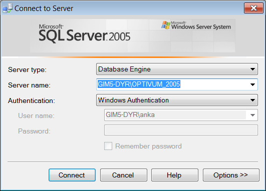 Instalacja i konfiguracja Microsoft SQL Server 2005 Express Edition 13/14 7. Zamknij program SQL Server Configuration Manager.