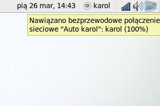 Krok 2 Wybierz z listy swoją sieć WiFi, pojawi się monit o hasło do sieci WiFi, podaj je (system automatycznie