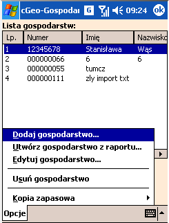 Po uruchomieniu programu na ekranie pokazuje się logo programu. Wybieramy z menu ^ Informacje i klikamy na zarejestruj.