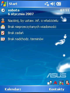 Stosowanie Windows Mobile TM 5.0 MyPal działa z systemem Microsoft Windows Mobile TM 5.