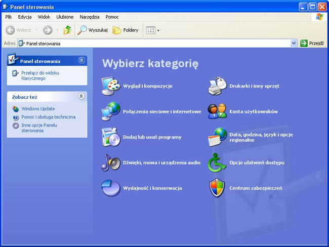 - 9 - Teraz jeszcze przed uruchomieniem serwera przeprowadzimy konieczne poprawki w konfiguracji systemu operacyjnego Windows.