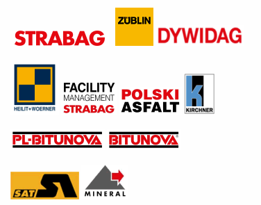 Marki koncernowe Na rodzinę w Polsce składa się kilka marek, które łącznie oferują całe spektrum usług budowlanych na najwyższym poziomie.