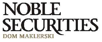 TABELA OPŁAT I PROWIZJI NOBLE SECURITIES S.A. (obowiązuje od dnia 18 sierpnia 2014 roku) I. PODSTAWOWE INFORMACJE 1. Tabela opłat i prowizji Noble Securities S.A. informuje Klienta o kosztach i opłatach związanych z usługą maklerską świadczoną przez Noble Securities S.