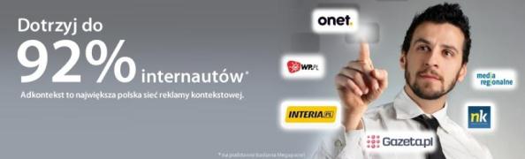 pl, Media Regionalne) ContentStream Atrakcyjne stawki za kliknięcie już od 3,5 grosza Nie trzeba tworzyć tekstów reklamowych system automatycznie