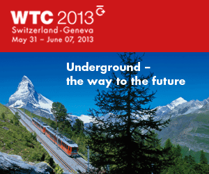 World Tunnel Congress 2013, Geneva May